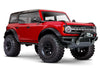 TRAXXAS TRX-4 2021 Ford Bronco Rapid Red Trail Crawler Truck with TQi 2.4GHz Radio - 92076-4RED
