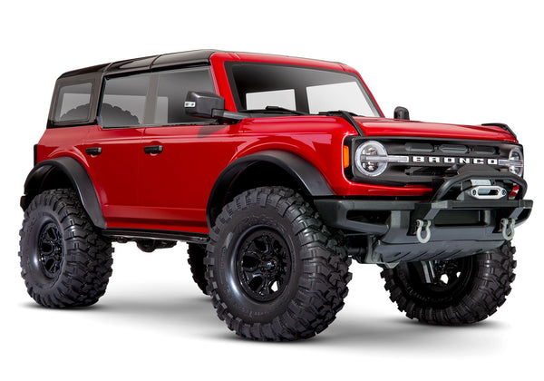 TRAXXAS TRX-4 2021 Ford Bronco Rapid Red Trail Crawler Truck - 92076-4RED
