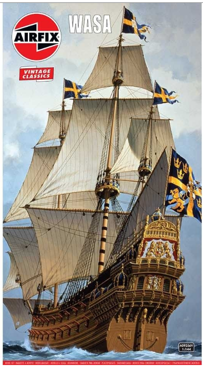 AIRFIX WASA Swedish Warship 1:144 - A09256V