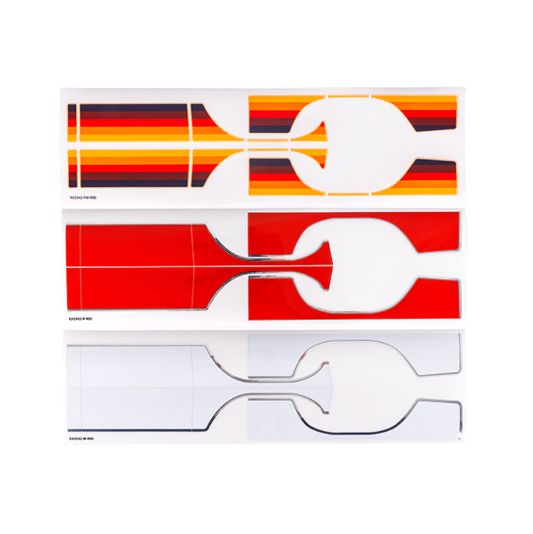 TRAXXAS Decal Sheet suit TRX-4 F-150 in Red/ White/ Freewheeling Colours - 9298