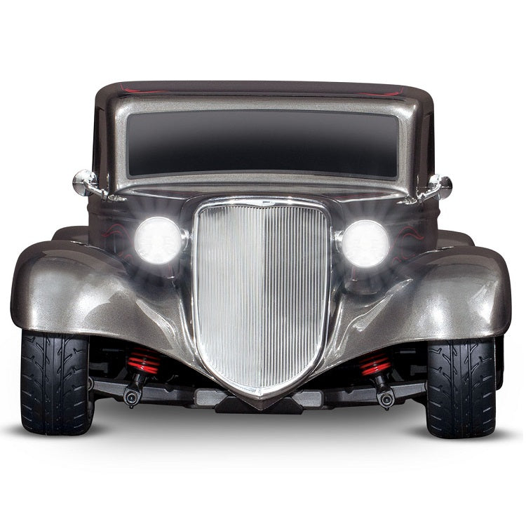 TRAXXAS 1:10 1935 Hot Rod Truck Silver AWD Factory-5 4-Tec 3.0 w/ TQ 2.4Ghz Radio - 93034-4SLVR