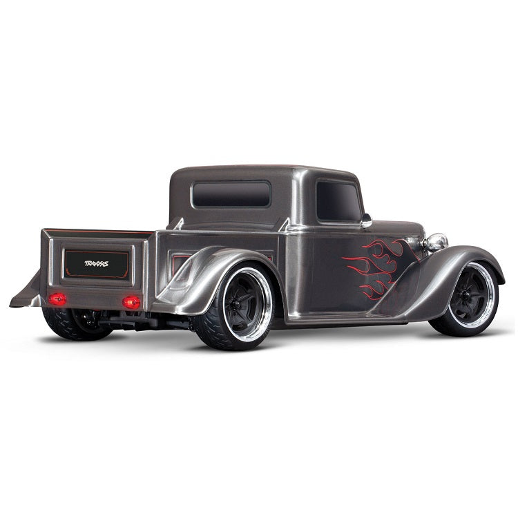 TRAXXAS 1:10 1935 Hot Rod Truck Silver AWD Factory-5 4-Tec 3.0 w/ TQ 2.4Ghz Radio - 93034-4SLVR