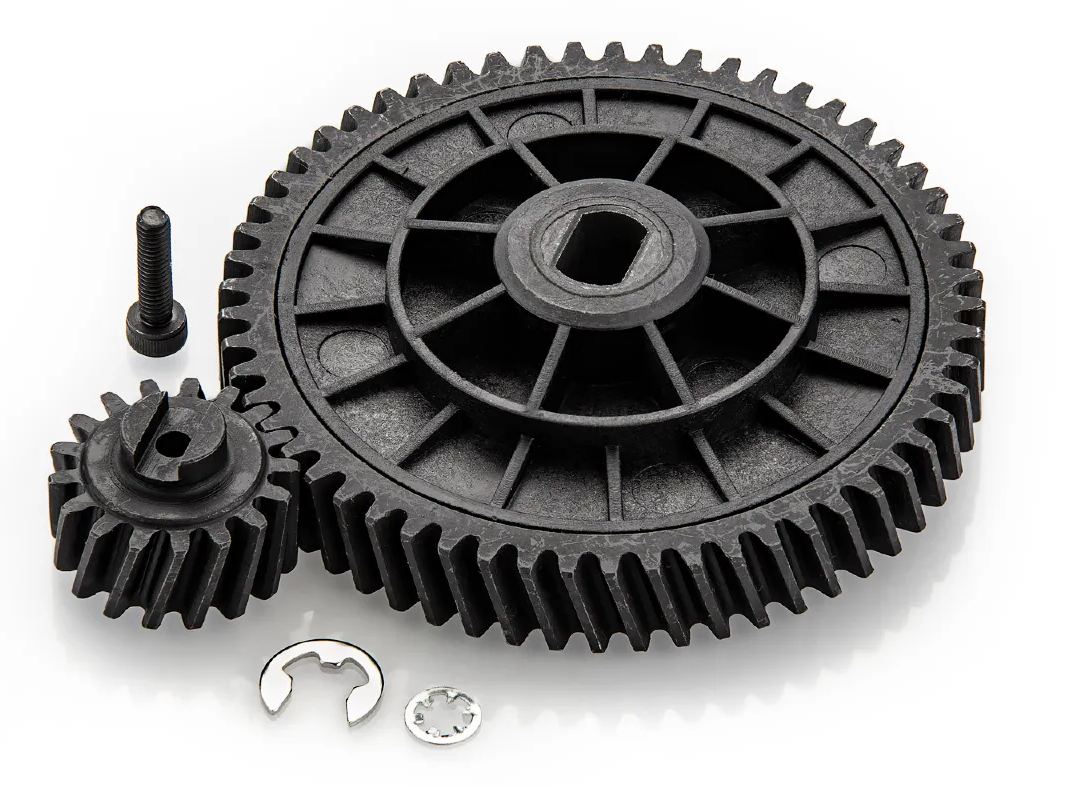ROVAN 17/57T Steel Helical Cut Spur & Pinion Gear Set w/ Dampers - ROV-95229