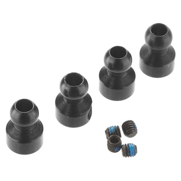 ARRMA 3x5.8x10.8mm Sway Bar Pivot Balls w/ Grub Screws 4pcs/ea AR330216 - ARAC3030