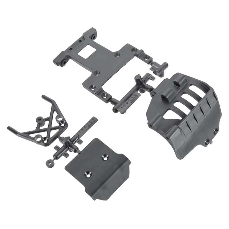 ARRMA Front Bumper & Rear Chassis Plate Set AR320004 - ARAC3485