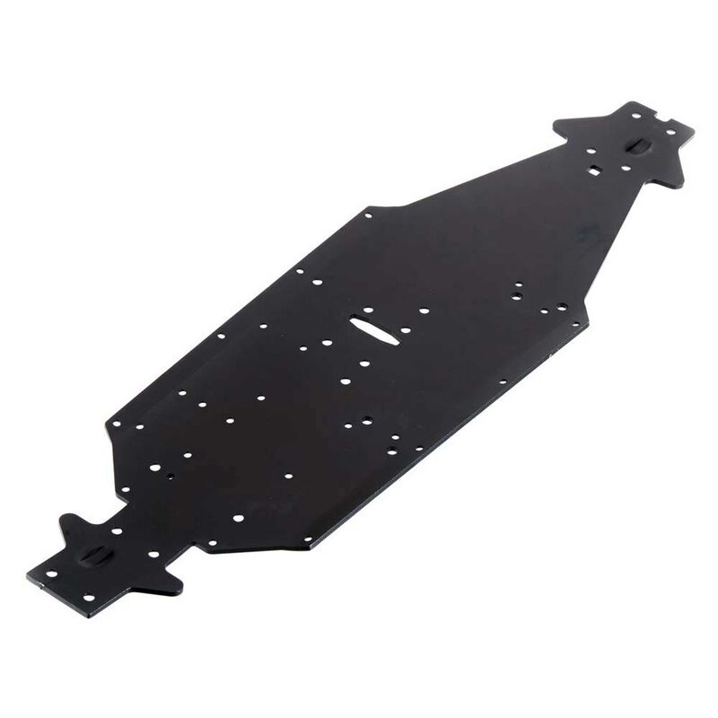 ARRMA LWB Chassis Plate Black Aluminium LWB AR320197 - ARAC3740