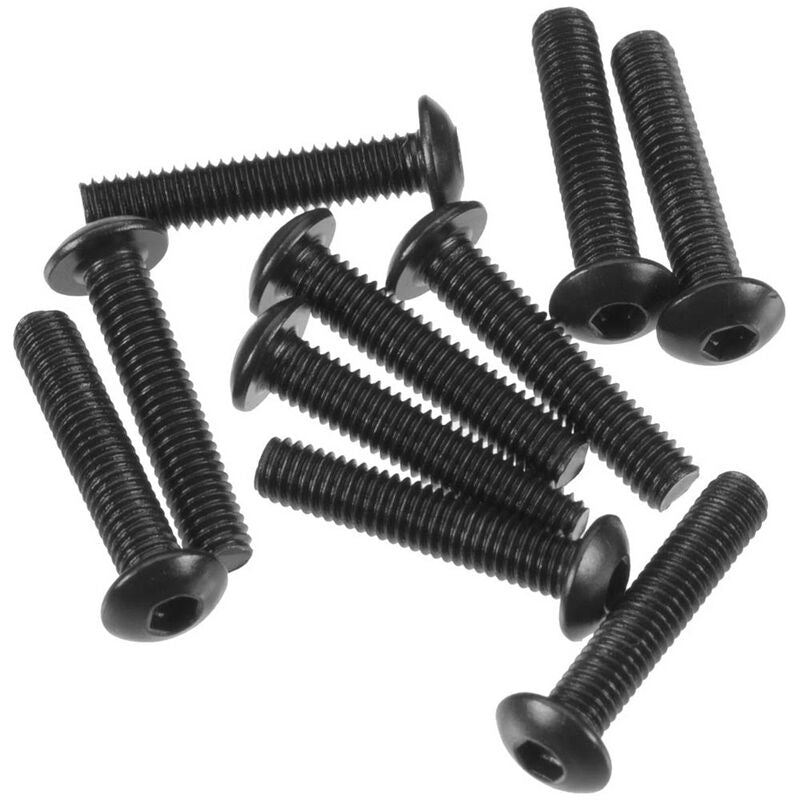 ARRMA 3x15mm Hex Drive Button Head Screws 10pcs AR721315 - ARAC9802