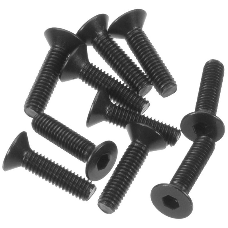 ARRMA 3x12mm Hex Drive Countersunk Screws 10pcs AR722312 - ARAC9812