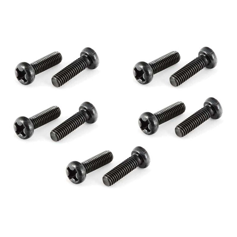 ARRMA 3x10mm Phillips Drive Button Head Screws 10pcs AR725310 - ARAC9837