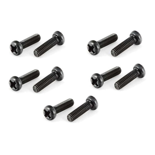 ARRMA 3x10mm Phillips Drive Button Head Screws 10pcs AR725310 - ARAC9837