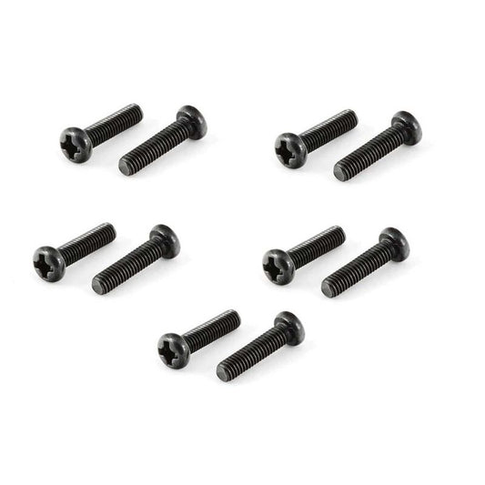 ARRMA 3x12mm Phillips Drive Button Head Screws 10pcs AR725312 - ARAC9838