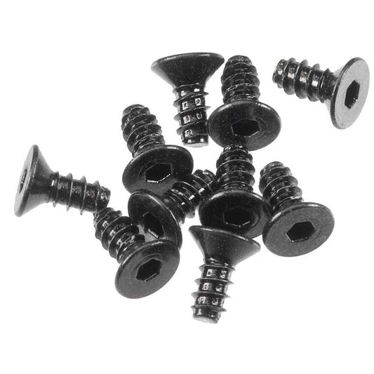 AXIAL 2.6x6mm Hex Drive Countersunk Head Plastic Threaded Screws 10pcs AXA0412 - AXIC0002