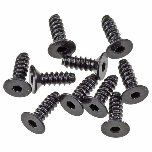 AXIAL 2.6x8mm Hex Drive Countersunk Head Plastic Threaded Screws 10pcs AXA0413 - AXIC0008