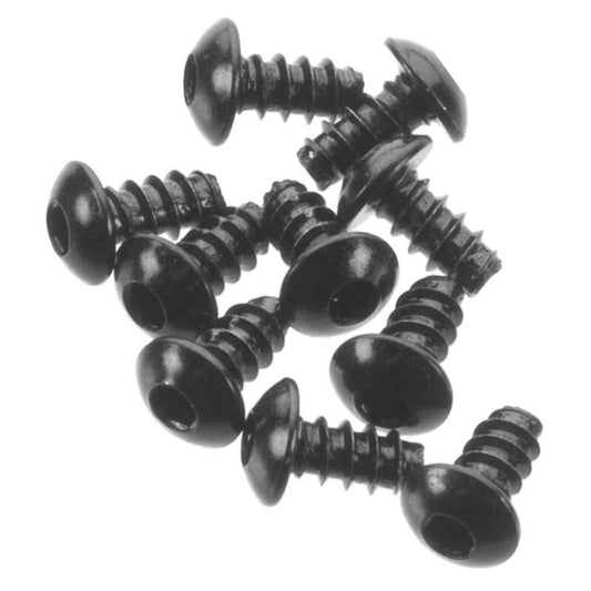 AXIAL 3x6mm Hex Drive Button Head Plastic Thread Screws 10pcs AXA0433 - AXIC0433