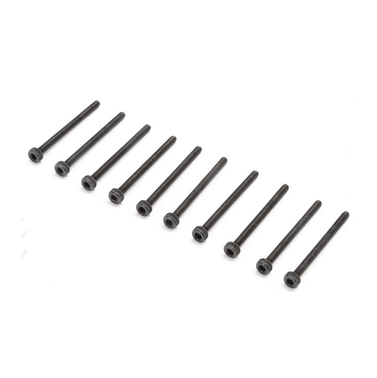 LOSI M2x25mm Cap Head Screws 10pcs - LOS215010