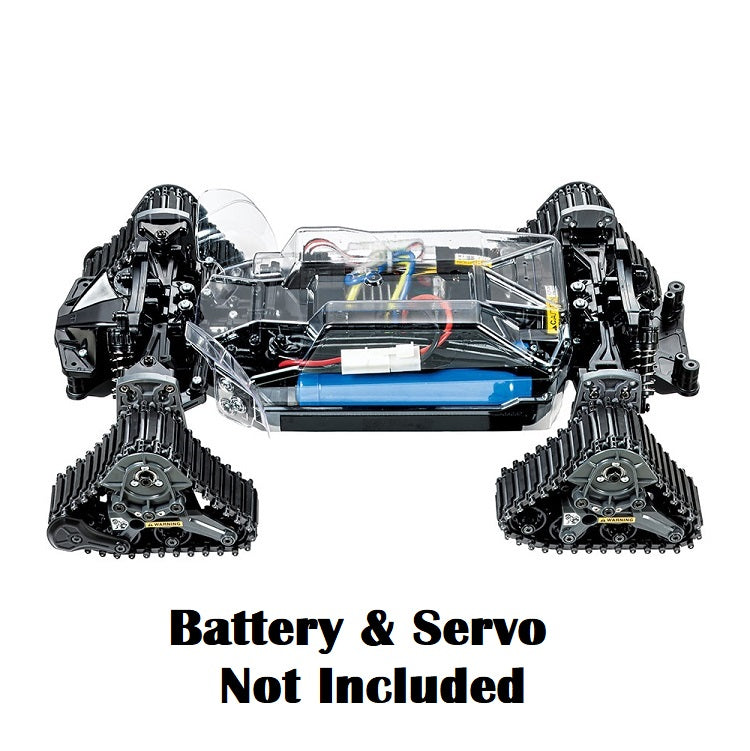 TAMIYA LANDFREEDER QUADRACK TT-02FT Kit 1:10 chassis detail - 58690
