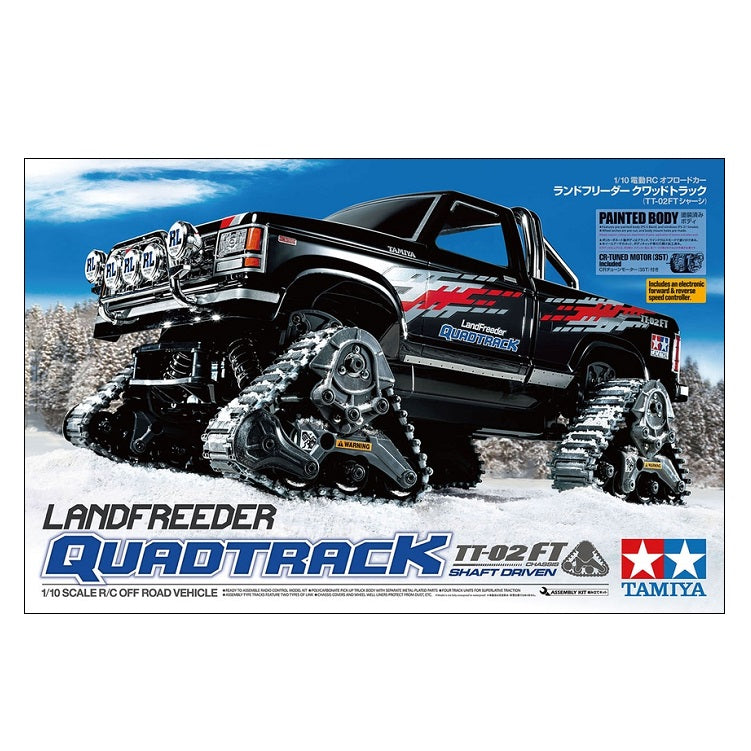 TAMIYA LANDFREEDER QUADRACK TT-02FT Kit 1:10 - 58690