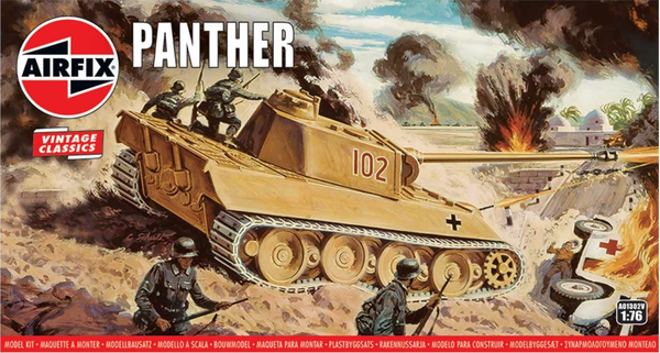 AIRFIX German Panther Tank 1:72 - A01302V