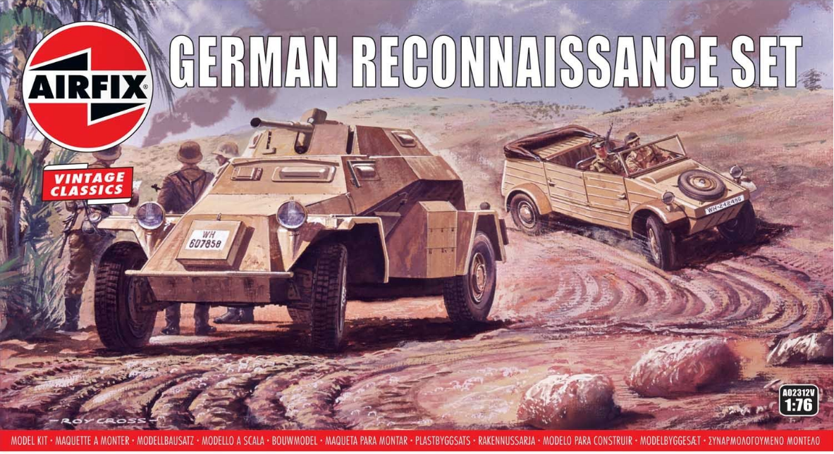 AIRFIX German Reconnaissance Set 1:76 - A02312V