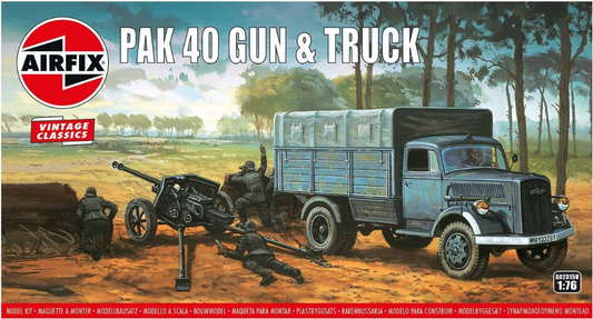AIRFIX PAK 40 Gun & Truck 1:76 - A02315V