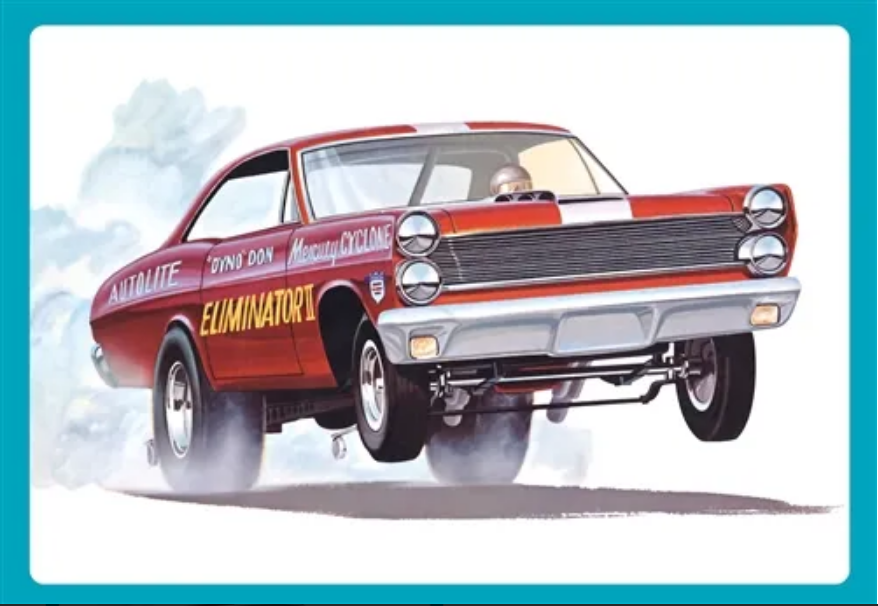 AMT 1967 Mercury Cyclone Eliminator II 1:25 - AMT1151