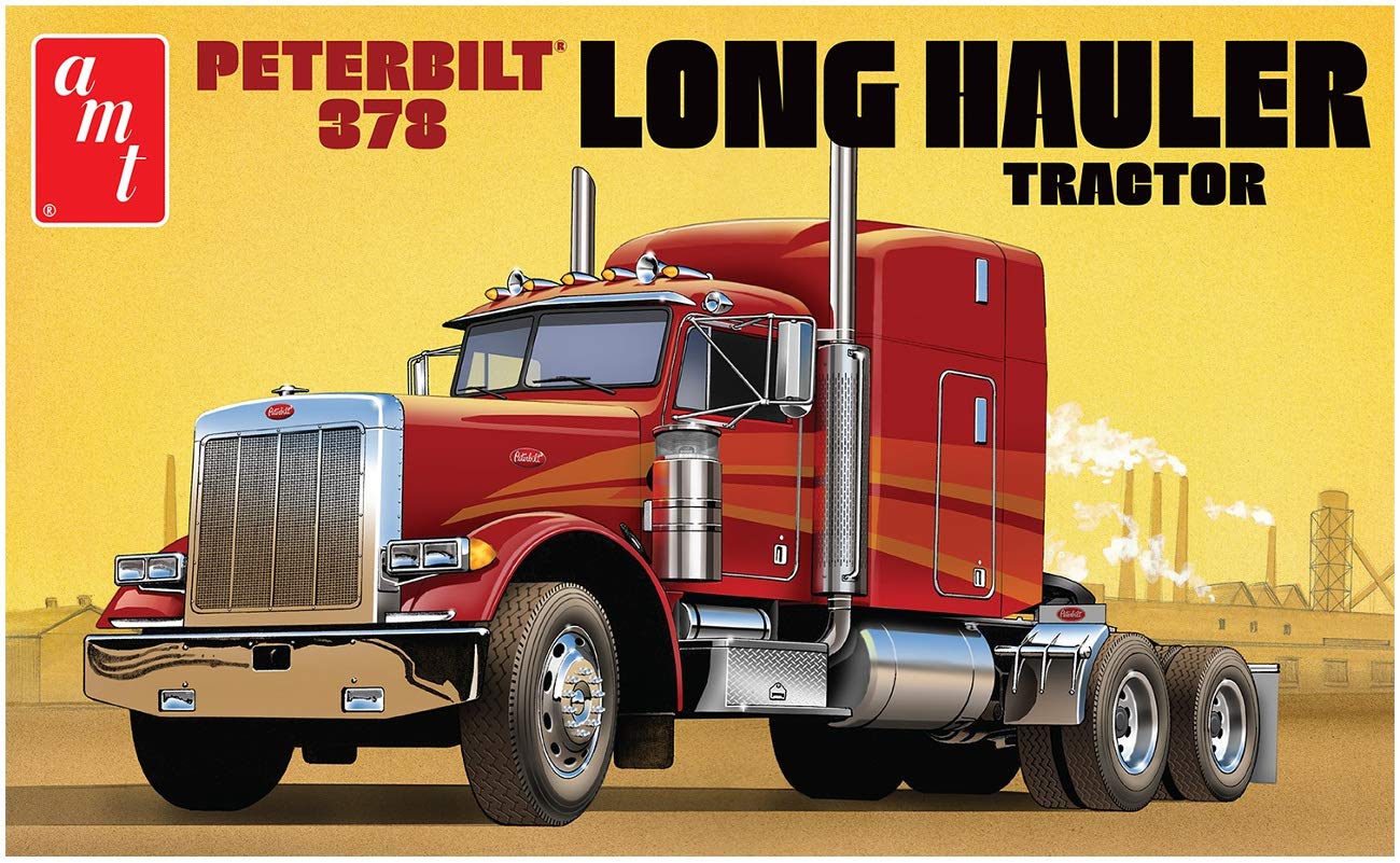 AMT Peterbilt 378 Long Hauler Semi 1:24 - AMT1169