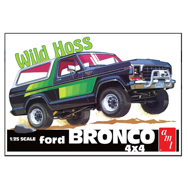 AMT 1978 Ford Bronco Wild Hoss 1:25 - AMT1304