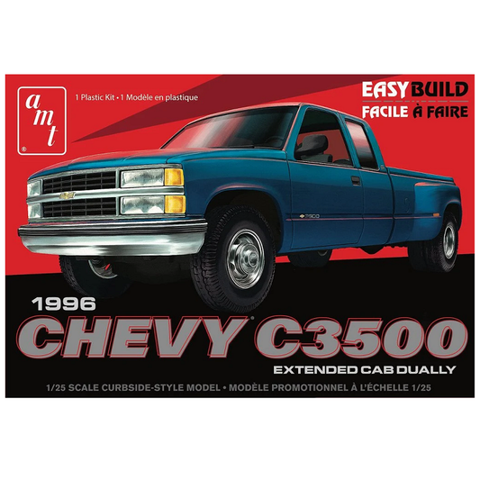 AMT 1996 Chevrolet C-3500 Dually Extended Cab 1:25 - AMT1409