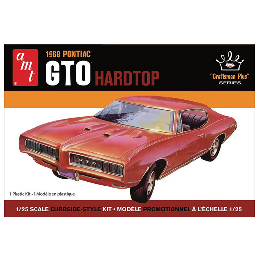AMT 1968 Pontiac GTO Hardtop 1:25 - AMT1411