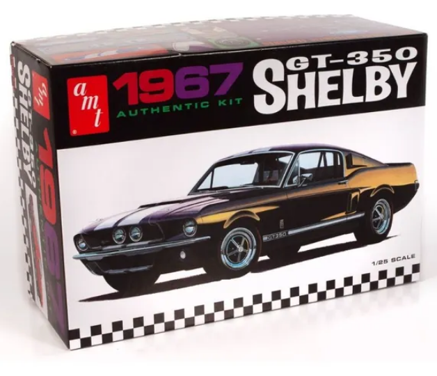 AMT 1967 Shelby GT350 White 1:25 - AMT800