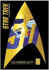 AMT Star Trek Classic USS Enterprise 50th Anniversary Edition 1:650 - AMT947