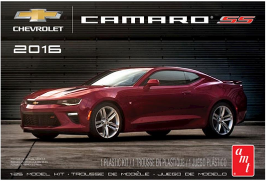 AMT 2016 Chevy Camaro SS Garnet Red Snap Kit 1:25 - AMT982