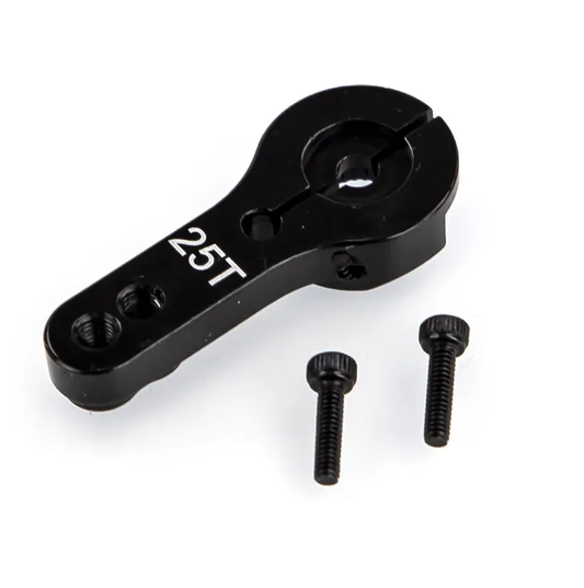 POWER HD 25T Black Aluminium Servo Horn - ARM-DA