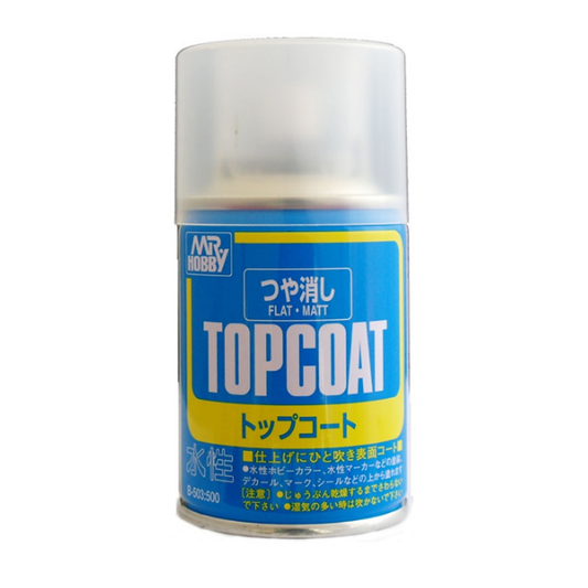 Mr Hobby Topcoat Matt Clear Spray 88ml - B503