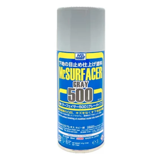 Mr Hobby Primer Grey 500 Spray 170ml - B510