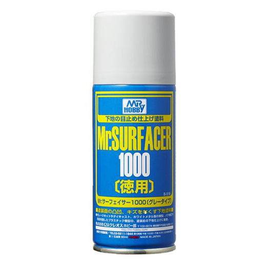 Mr Hobby Primer Fine Grey 1000 Spray 170ml - B519