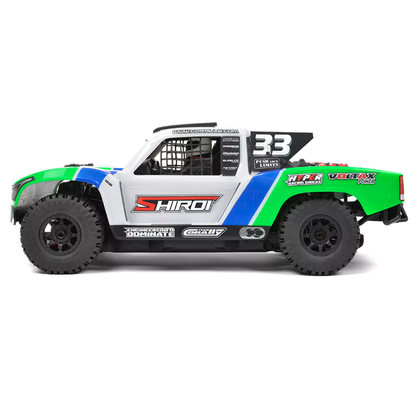 TEAM CORALLY Shiroi XP-6 6S Green Short Course Truck w/ 2050kv Brushless Driveline - C-00278-G