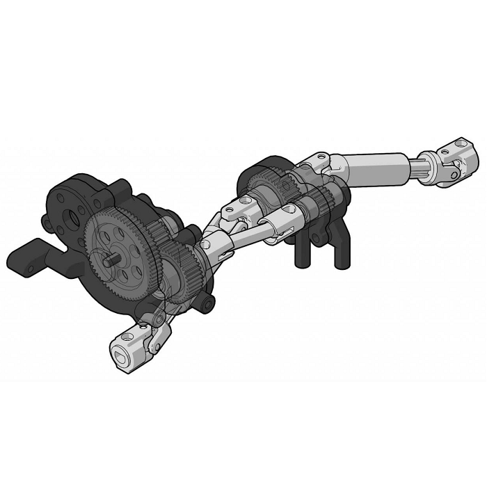 TEAM ASSOC. Element Enduro24 Ecto Divorced Transfer Case - ASS20183