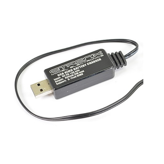 RIVERHOBBY 600mah USB Charger for 7.2V Nimh Battery - RH-USB-7.2VCHG
