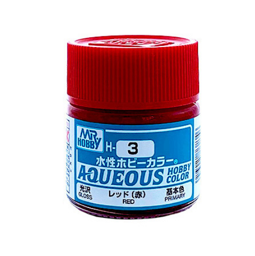 Mr Hobby Aqueous Gloss Red 10ml - H003