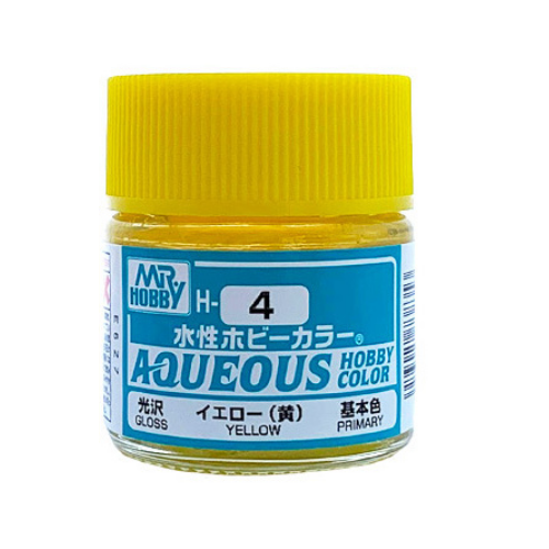 Mr Hobby Aqueous Gloss Yellow 10ml - H004