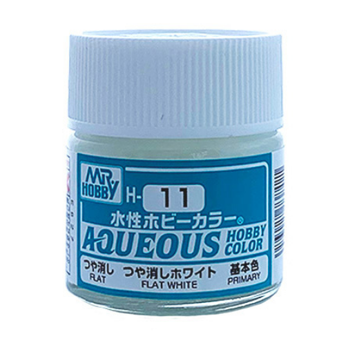 Mr Hobby Aqueous Flat White 10ml - H011