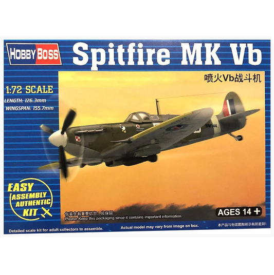 HOBBYBOSS Spitfire Mk Vb 1:72 - HB80212