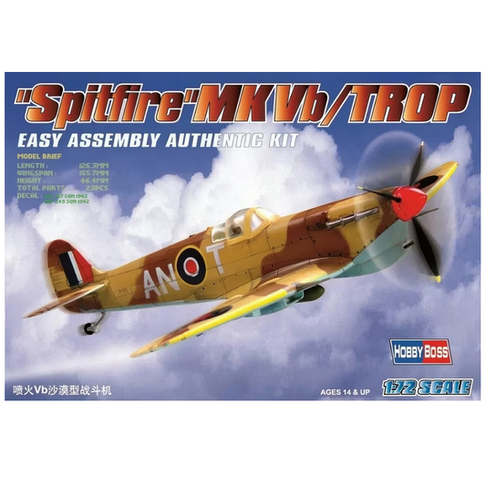 HOBBYBOSS Spitfire Mk Vb Trop 1:72 - HB80213