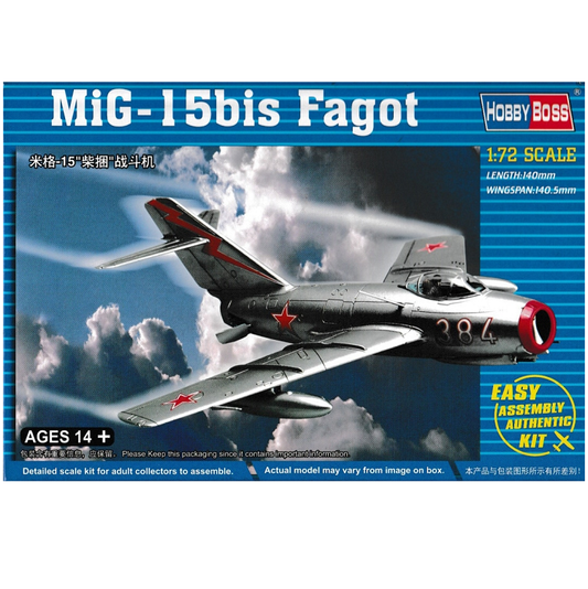 HOBBYBOSS MiG-15 Fagot 1:72 - HB80263