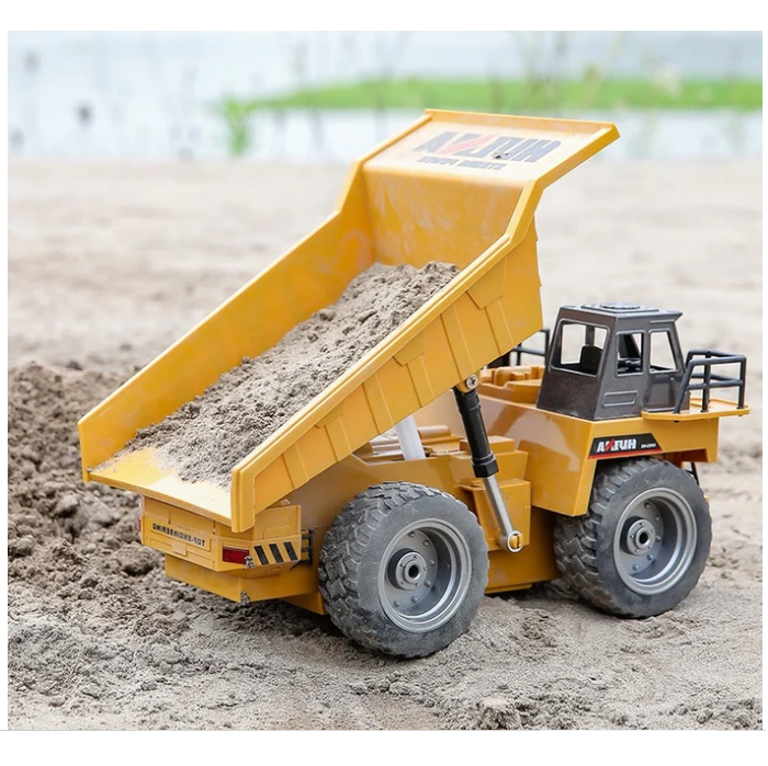 HUINA 1:18 RC Dump Truck w/ Battery & Charger - HN1534