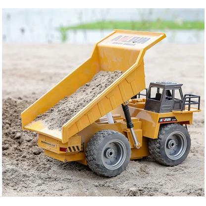 HUINA 1:18 RC Dump Truck w/ Battery & Charger - HN1534