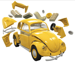 AIRFIX Quickbuild Yellow VW Beetle - J6023