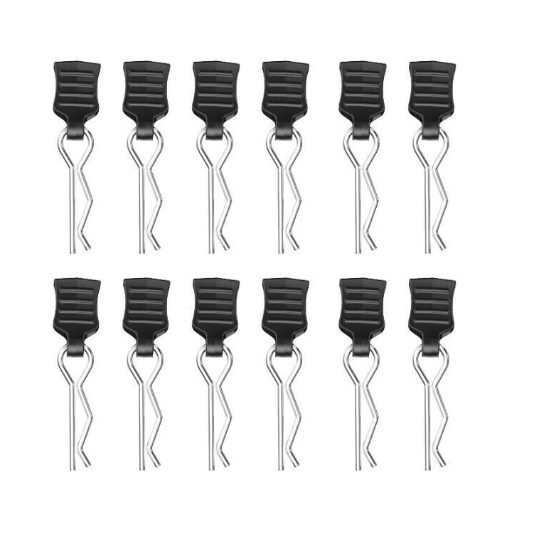 MJX Body Clips Small w/ Pull Tab 12pcs - MJX-M001