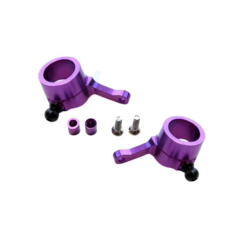 RCG Offbrand Front Knuckle Arm Set Aluminium suit Micro RS4 2pcs - RCG-MH021